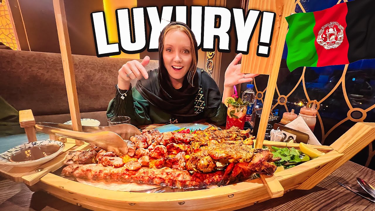 Luxury Dining In Kabul: Unbelievable Experience At Ziyafat Restaurant | Carrie Patsalis