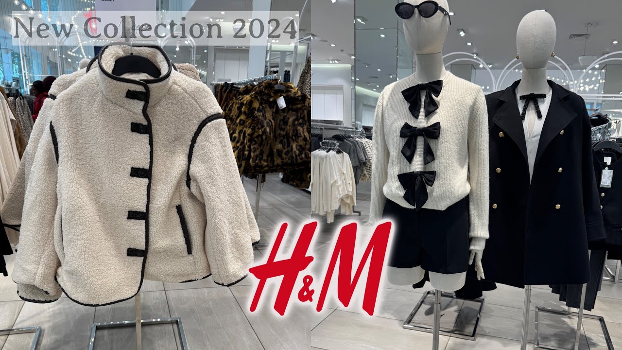 💞H&M WOMEN’S NEW❣️WINTER COLLECTION OCTOBER 2024 / NEW IN H&M HAUL 2024🍁