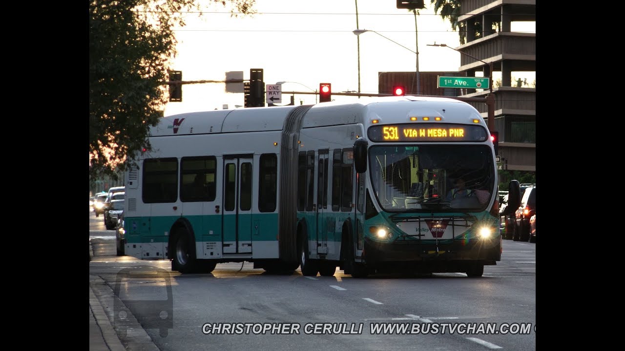 PHOENIX ARIZONA VALLEY METRO BUS VIDEO COMPILATION IN HD