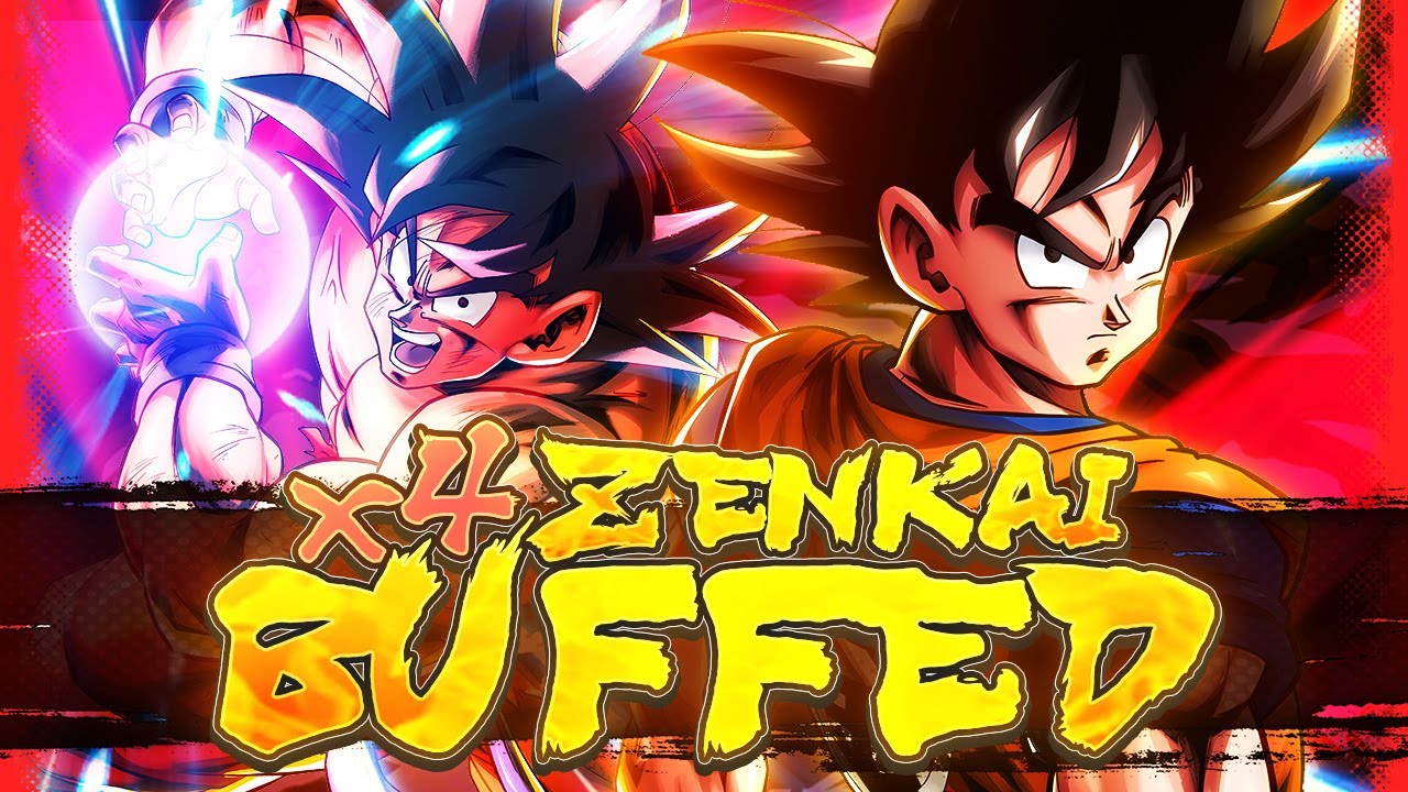 THIS DUDE HAS NUCLEAR DAMAGE! 4x ZENKAI BUFFED KAIOKEN GOKU ONE CARDS ALL! | Dragon Ball Legends