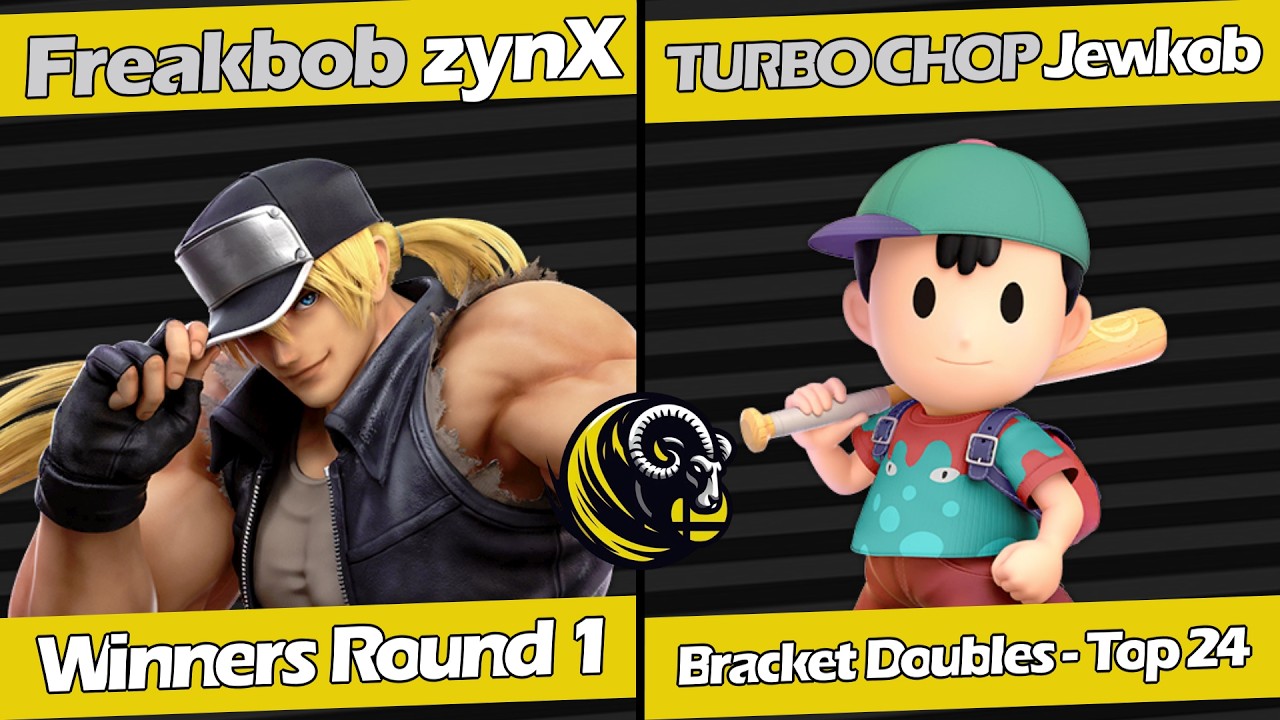 Ram Rampage 15 Winners Round 1 - zynX (Steve, Roy, Terry) vs Jewkob (Ness)