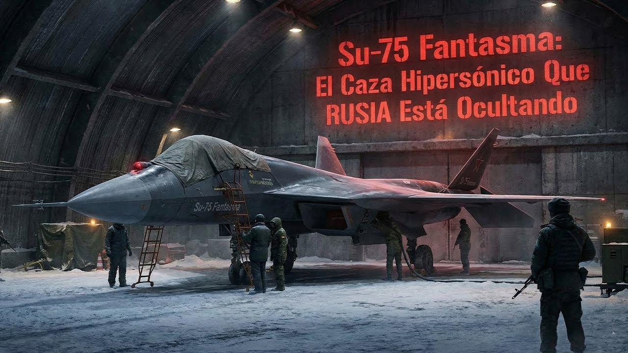 Su-75 Fantasma: El CAZA Hipersónico Que RUSIA Está Ocultando