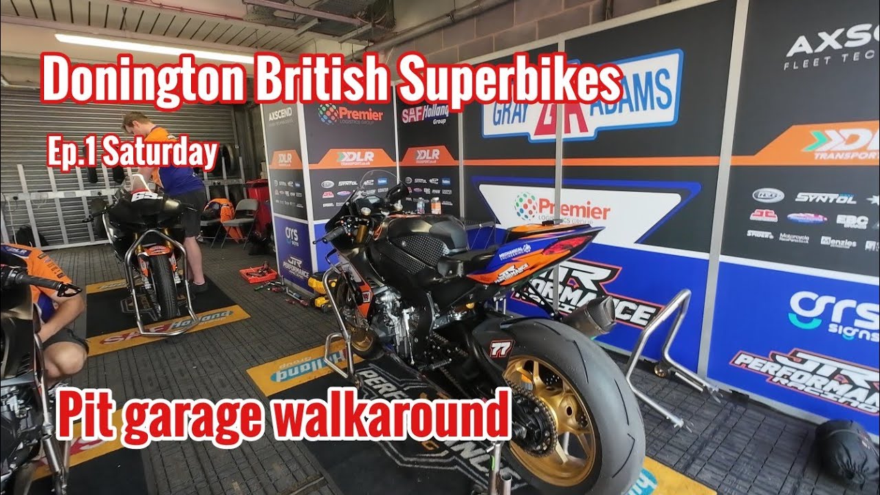 British Superbikes Donington 2025. ep1