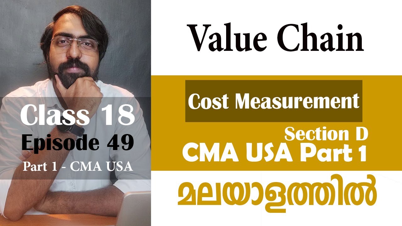 Value Chain | Cost Management | Section D | Part 1 | Episode 49