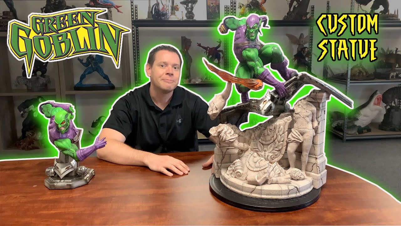 Is this Custom GREEN GOBLIN STATUE better than XM Studios or Sideshow?