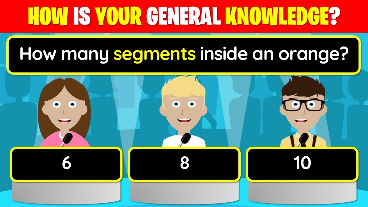 👉  40 Trivia Quiz Questions - How is YOUR general knowledge?! | 25-151