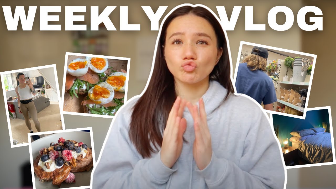 WEEKLY VLOG: Healthy Meals, My FIRST Half Marathon & Come Shop With Us
