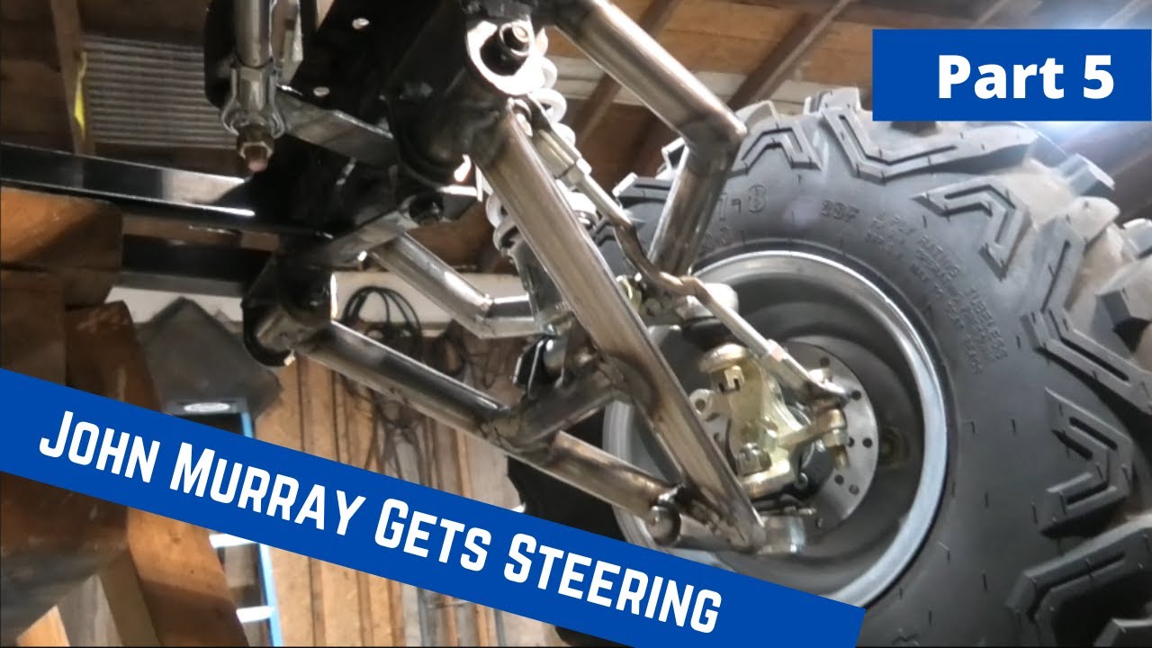 Full Suspension Mower Build - Pt 5 - Steering
