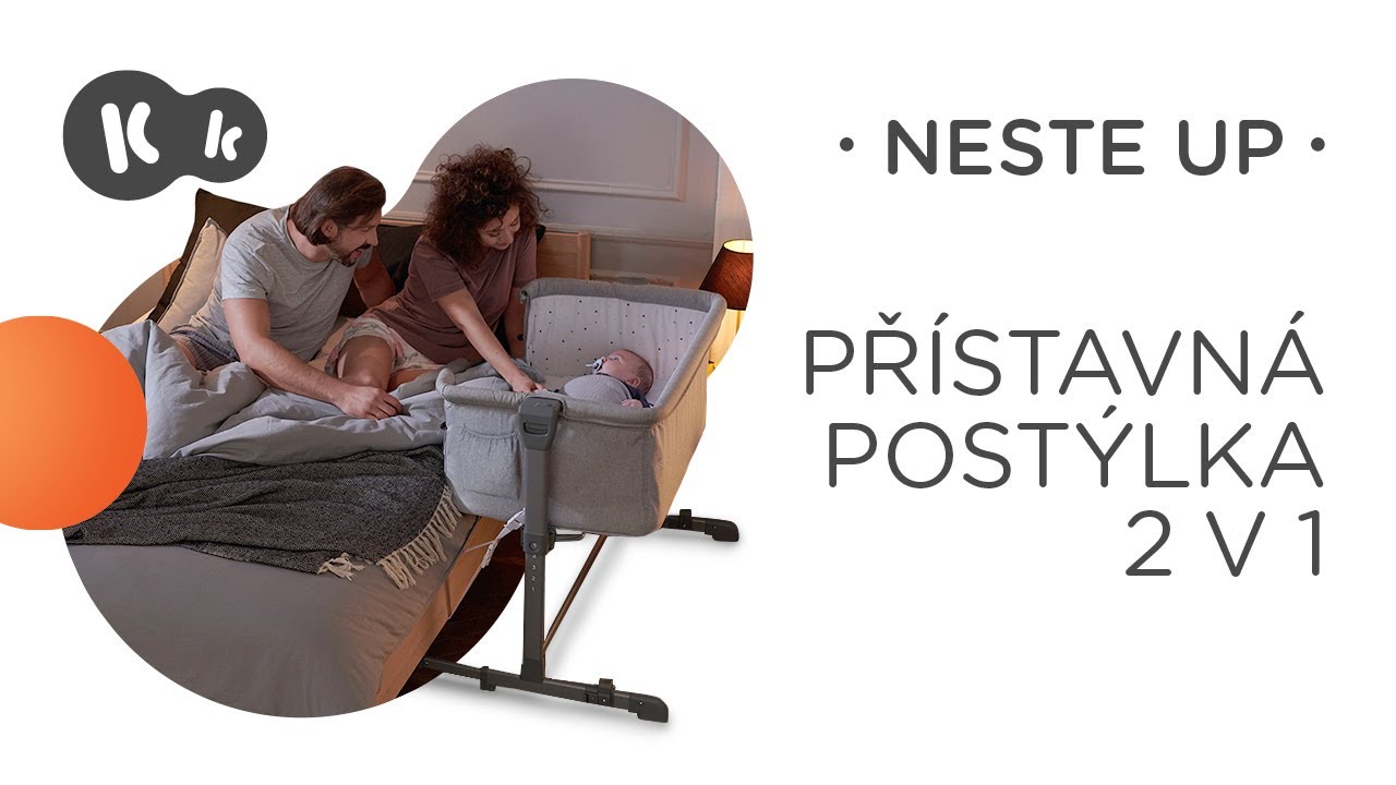 Dětská příruční postýlka 2 v 1 NESTE UP Kinderkraft