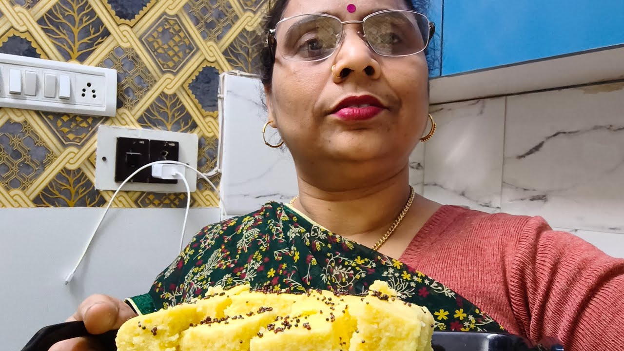 Aaj Maine Dhokala🍲😀 Banaya