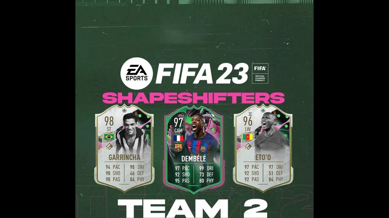TWO ICONS AND SHAPESHIFTER TEAM 2 PACKED!!