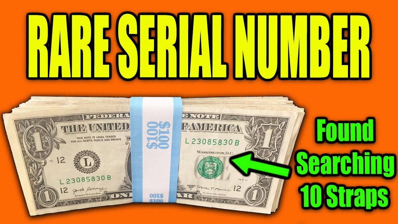 Searching Bank Straps for Rare & Fancy Serial Numbers – See What I Discovered!