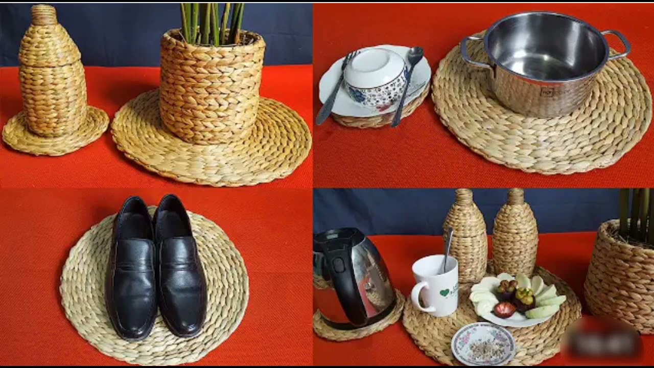 how to make water hyacinth product