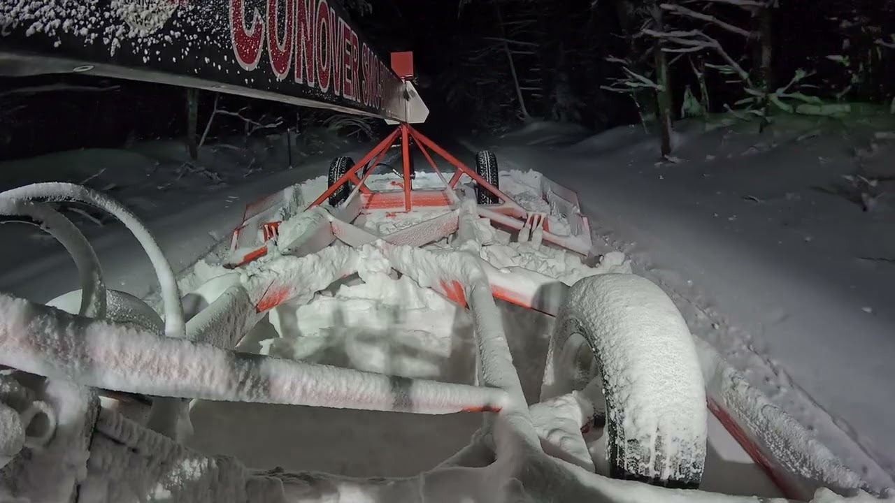 Conover Sno-Buddies Rearview from the Tucker Groomer February 2026 w/ Trail Boss Chad