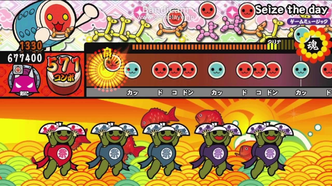 【太鼓の達人V】 Seize the day おに 【オート】