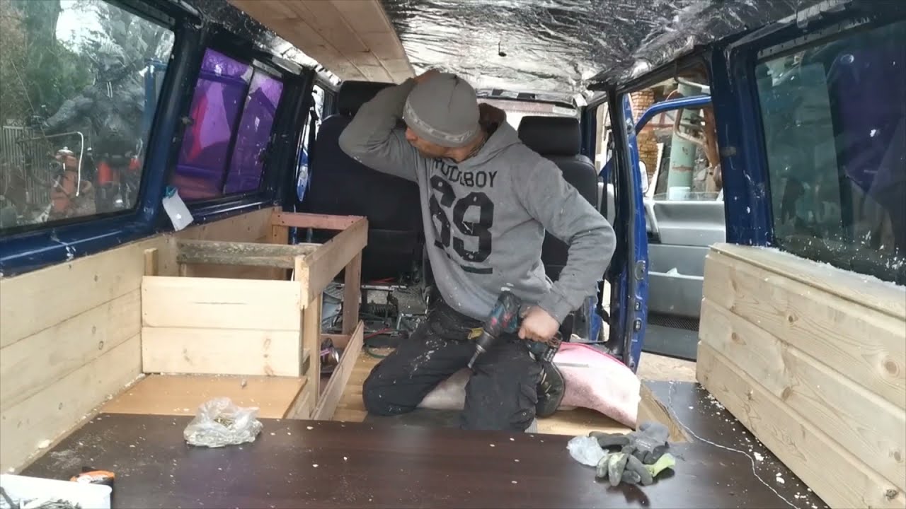 Budowa kampera Volkswagen t4
