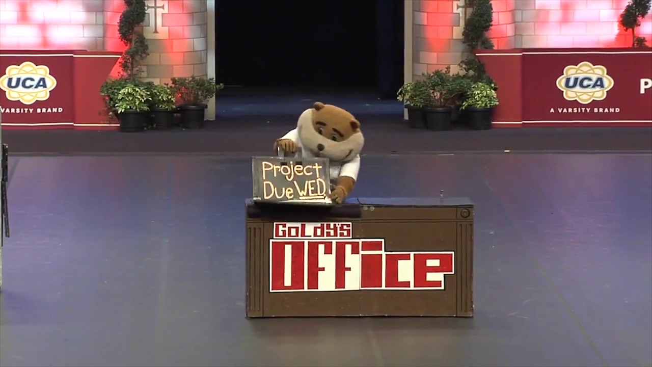 Goldy Gopher Mascot Nationals 2017 - Official First Place Performance