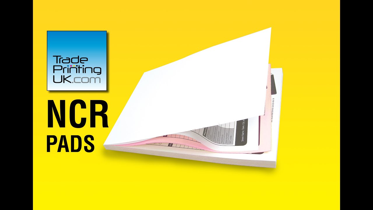 Invoice Pads - Printed Carbonless NCR PADS from Trade Printing UK