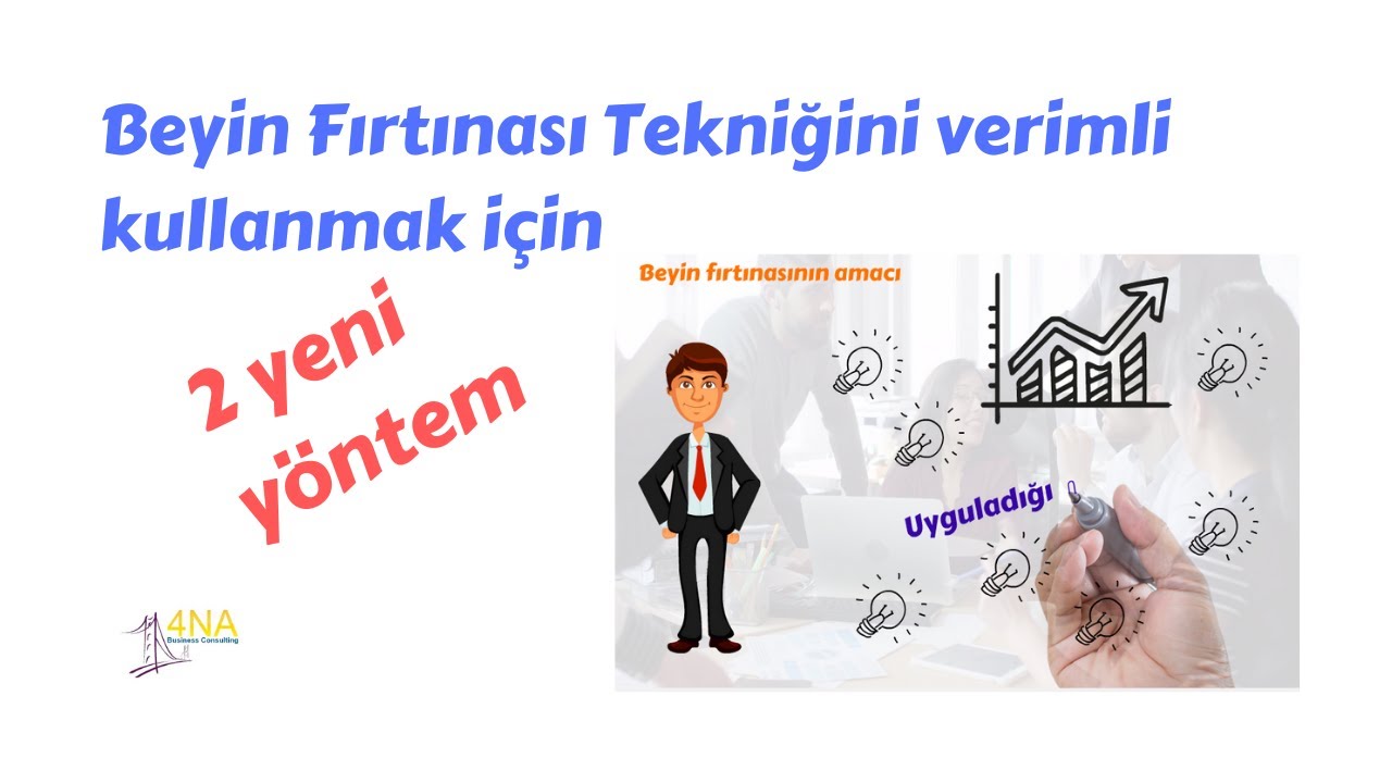 Beyin fırtınası tekniğini verimli kullanmak için 2 yeni yöntem!