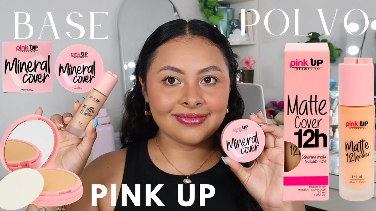PINK UP: BASE MATIFICANTE Y POLVO COMPACTO| HolaLizy 🦋