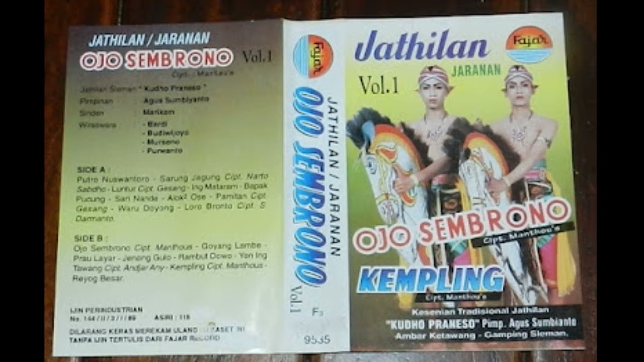 Ojo Sembrono-Jathilan / Jaranan Vol.1
