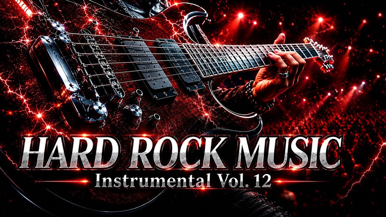 🎸 1 Hour of Non-Stop Hard Rock Guitar Instrumental Compilation | Full Rock Energy Vol. 12