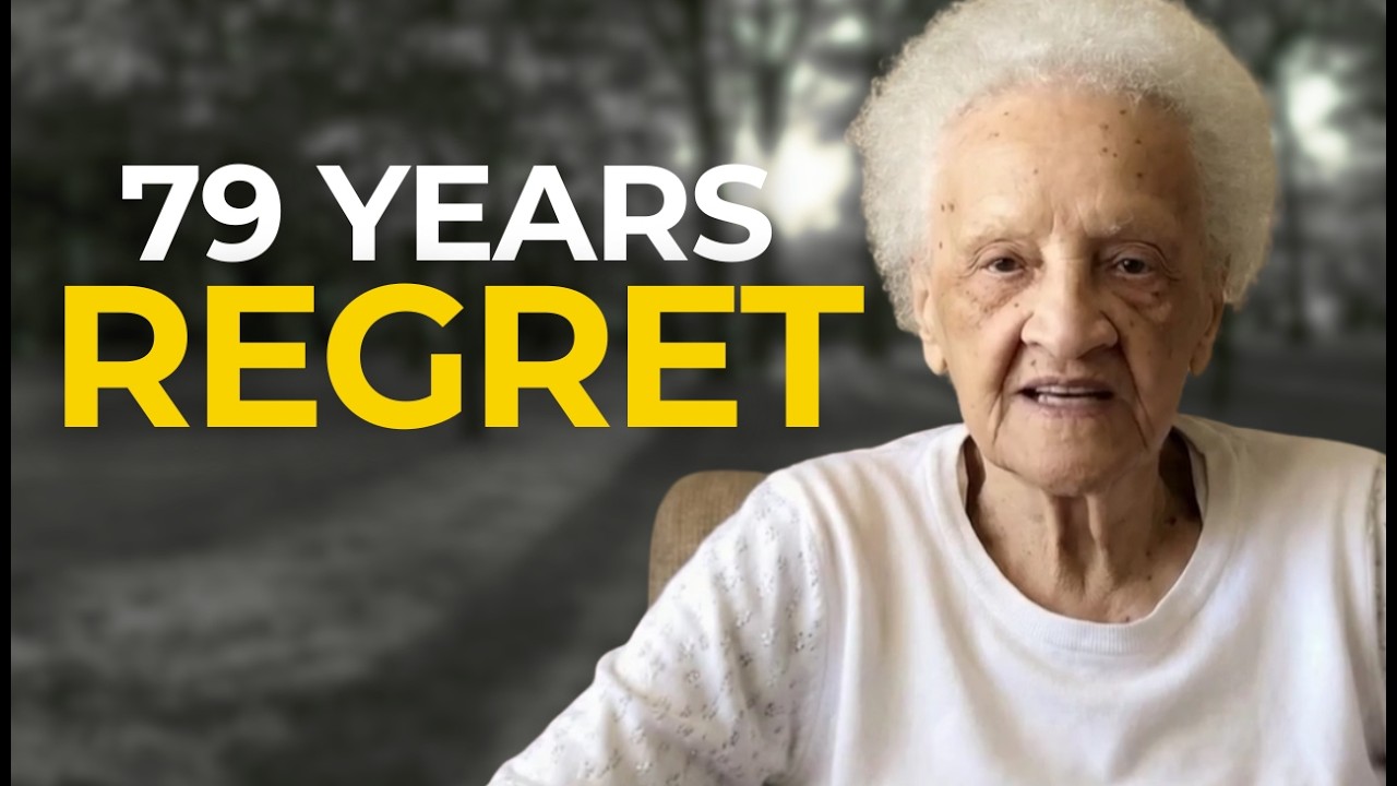 At 79, I real realize my biggest regret