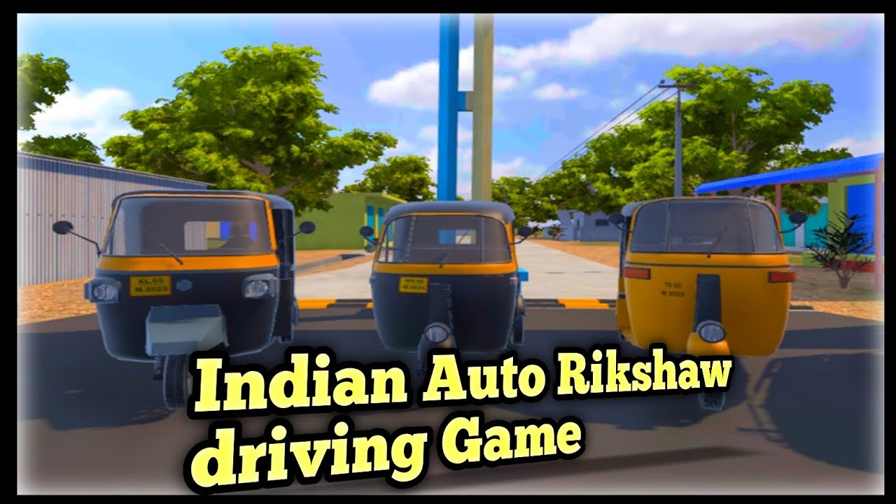 Indian Auto Rikshaw Parking Simulator game 😍 | 