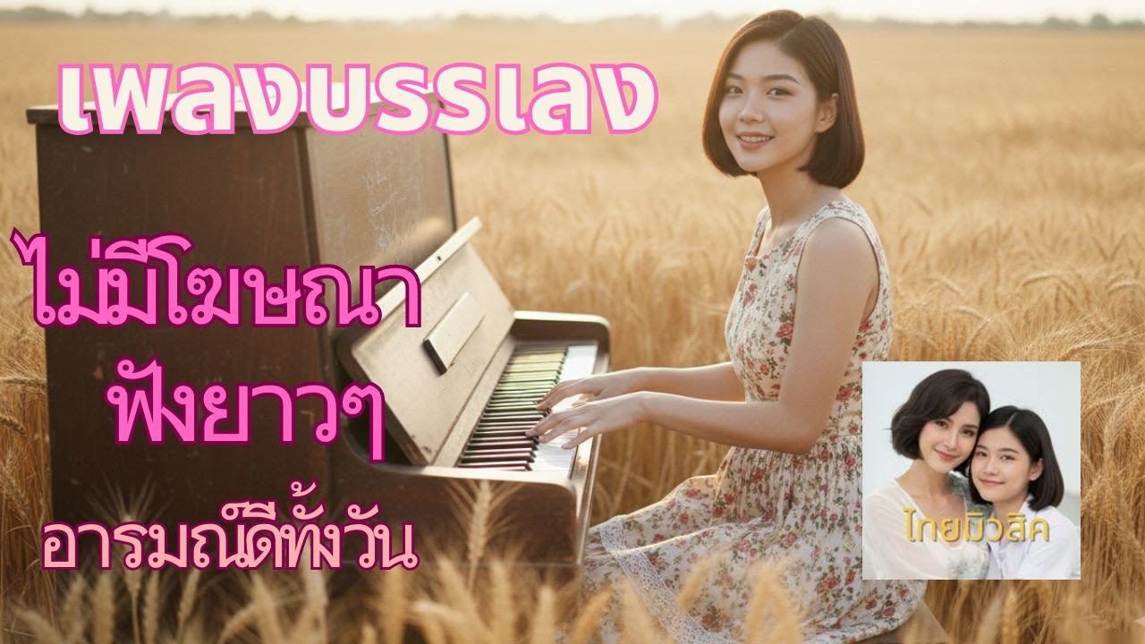 เพลงบรรเลง Vol.275 เพลงฟังสบายตอนทำงาน อ่านหนังสือ ทำงาน เหมือนมีเพื่อนอยู่ใกล้ๆแต่ไม่รบกวน ฟังยาว