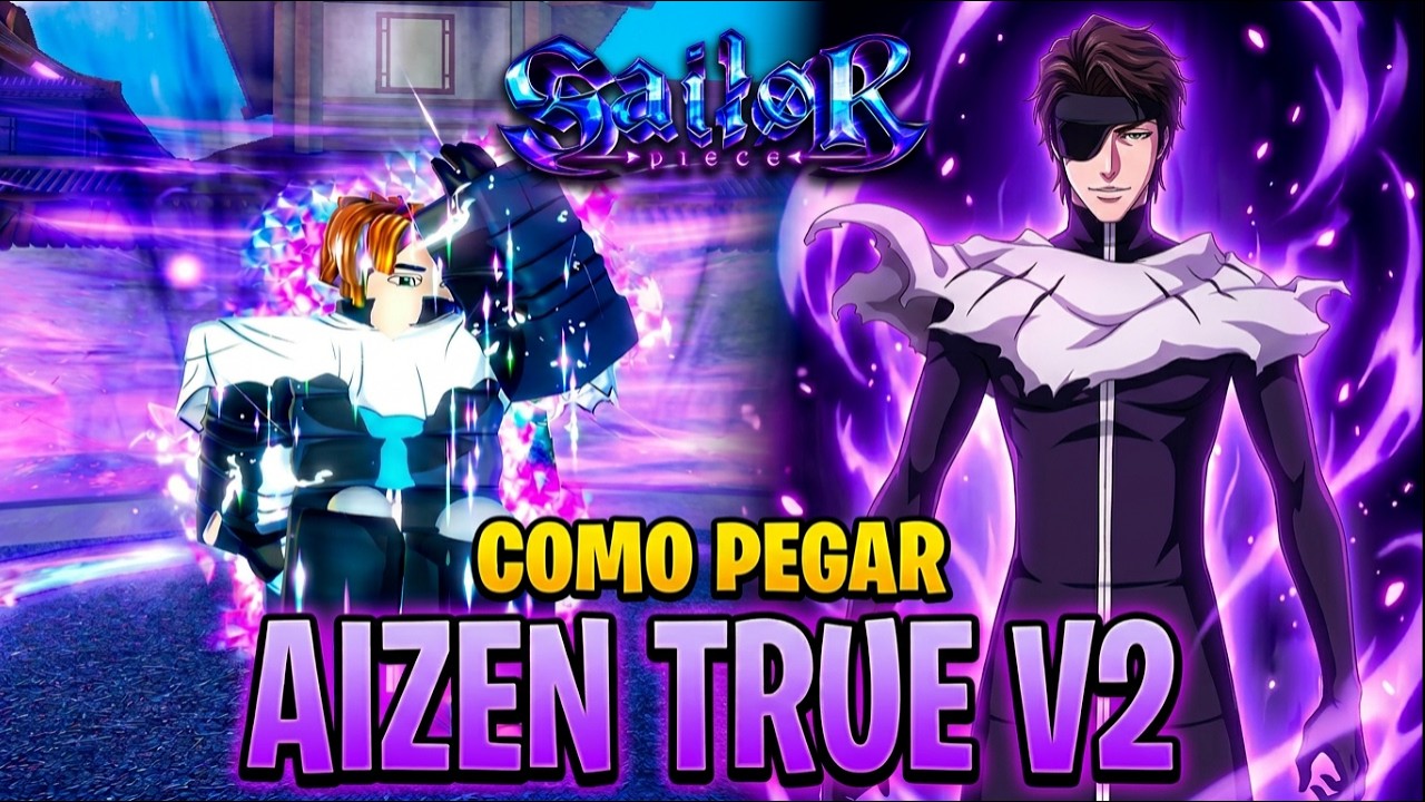 AIZEN TRUE! COMO PEGAR +- SHOWCASE! LucSky - ROBLOX