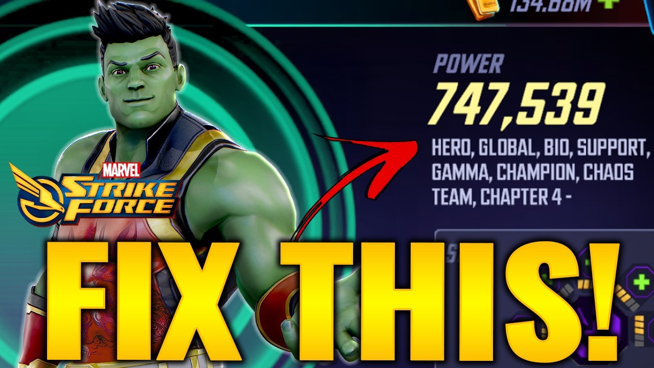 MOST MISSED THIS ISSUE! Scopley Needs to Balance This ASAP! Marvel Strike Force