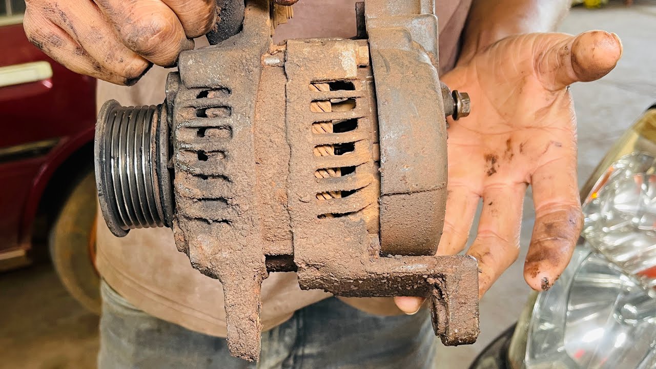 Isuzu D max alternator restoration