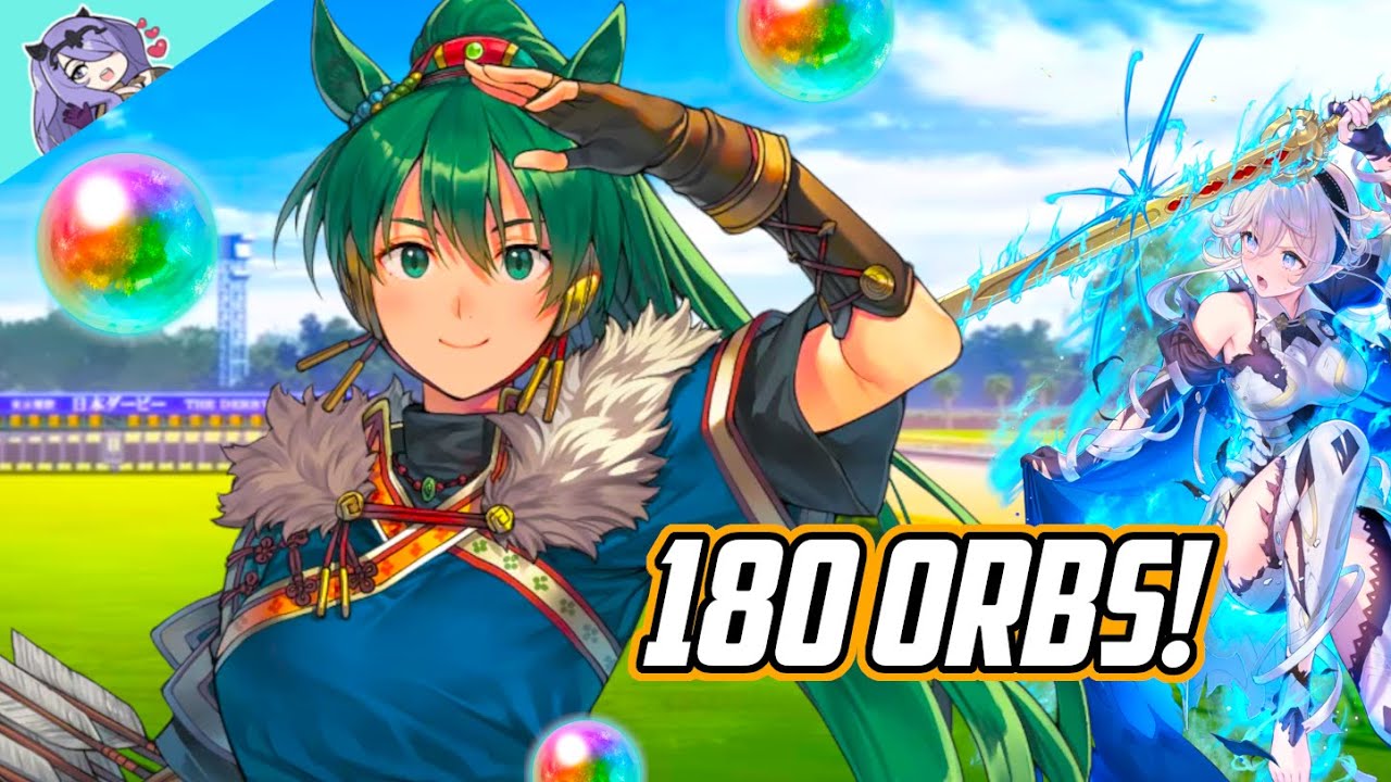 [FEH] UMA MUSUME LYN & EMBLEM CORRIN PULLS! 180 Orb Summons [Fire Emblem Heroes]