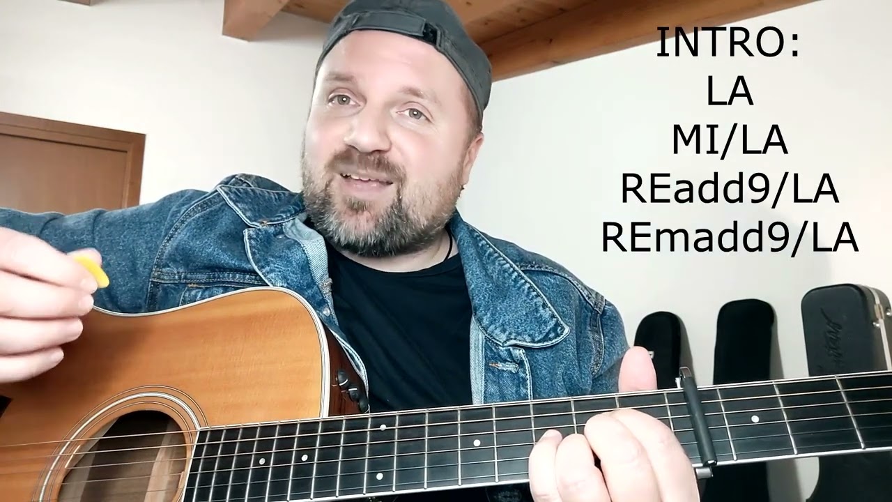 Tutorial non Tutorial - C'è - Stadio - chitarra acustica