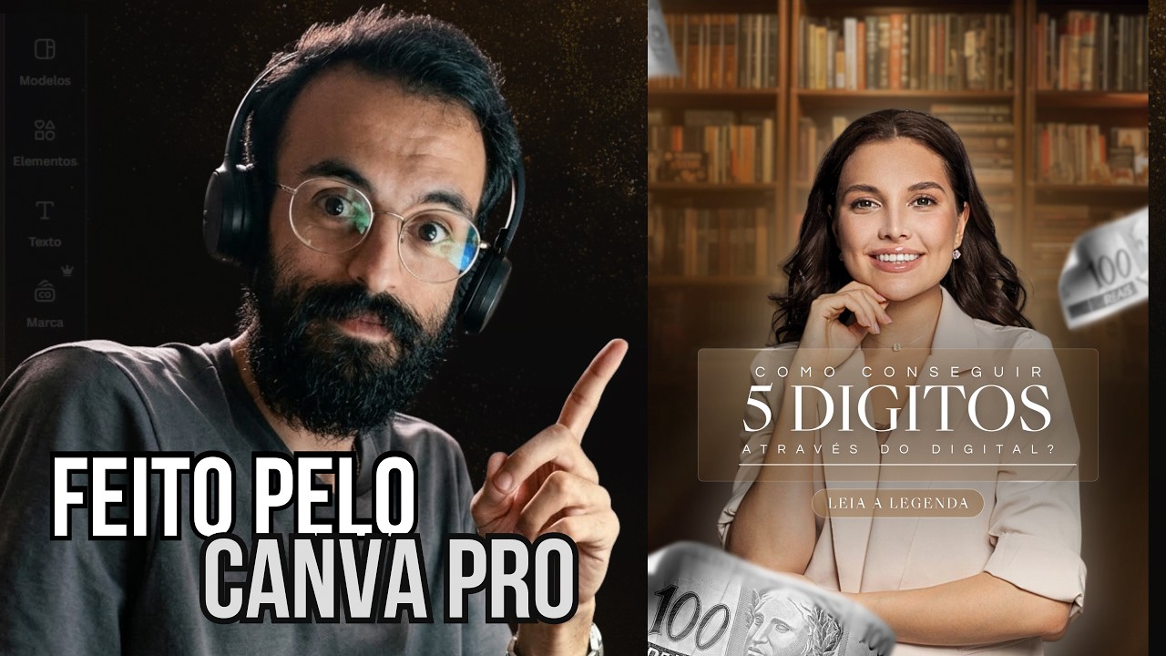 Design para LANÇAMENTOS | INFOPRODUTORES: Criando ARTE pelo CANVA DO ZERO