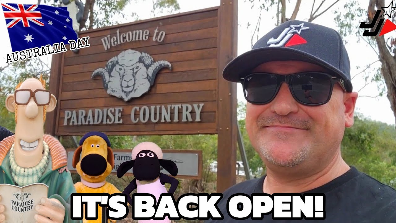 PARADISE COUNTRY GOLD COAST - REOPENING DAY | AUSTRALIA DAY 2024