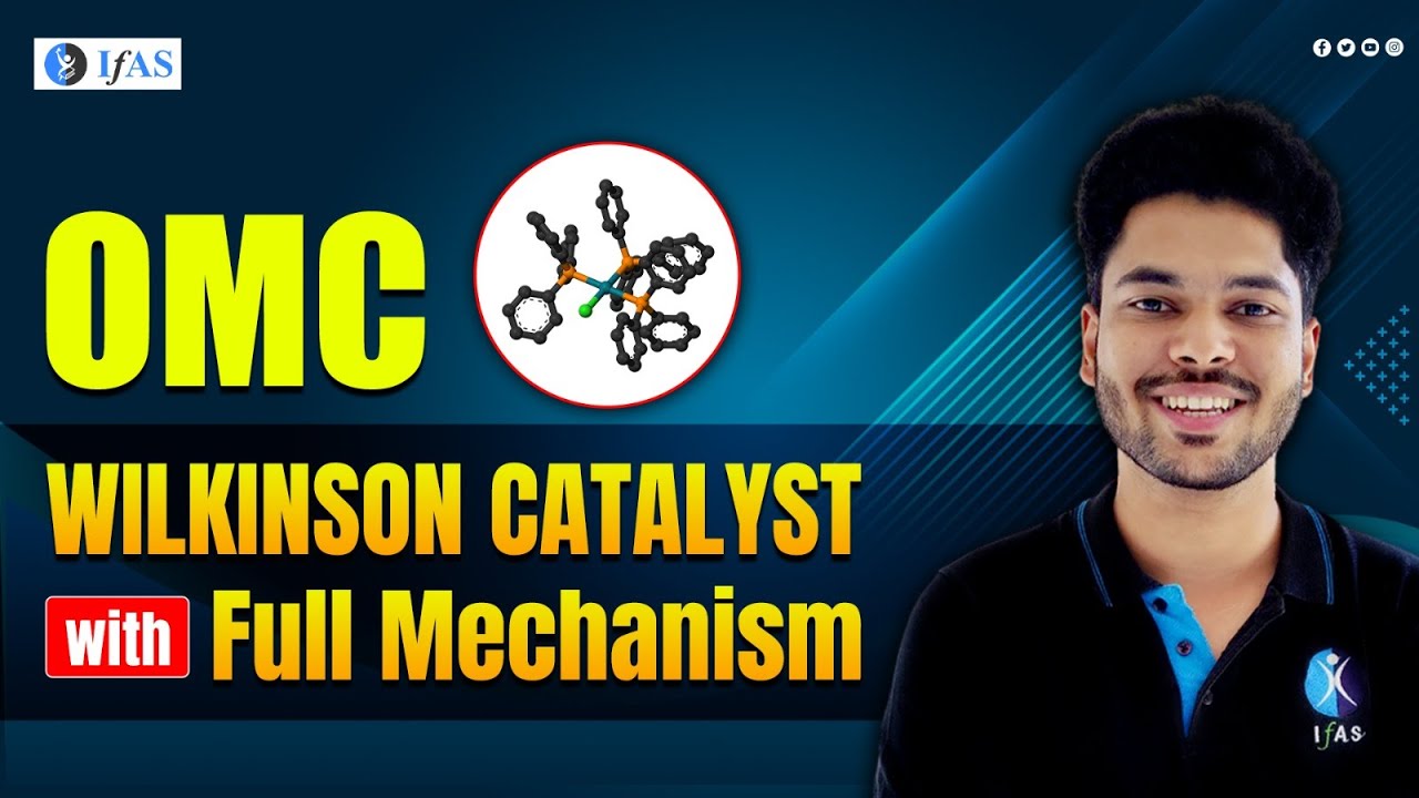 Wilkinson's Catalyst | Organometallic Compounds (OMC) | CSIR NET 2024 Chemistry | IFAS
