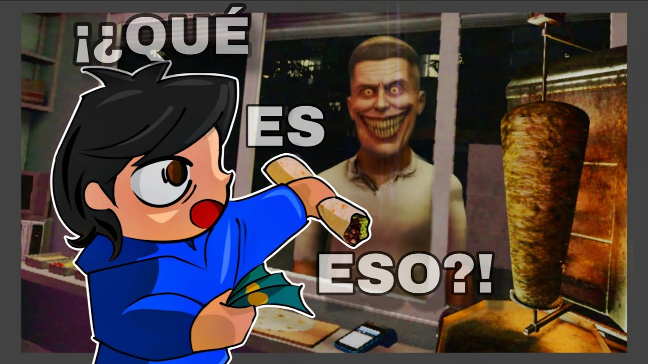 MIS CLENTES SON MONSTRUOS - Roblox Scary Shawarma Kiosk
