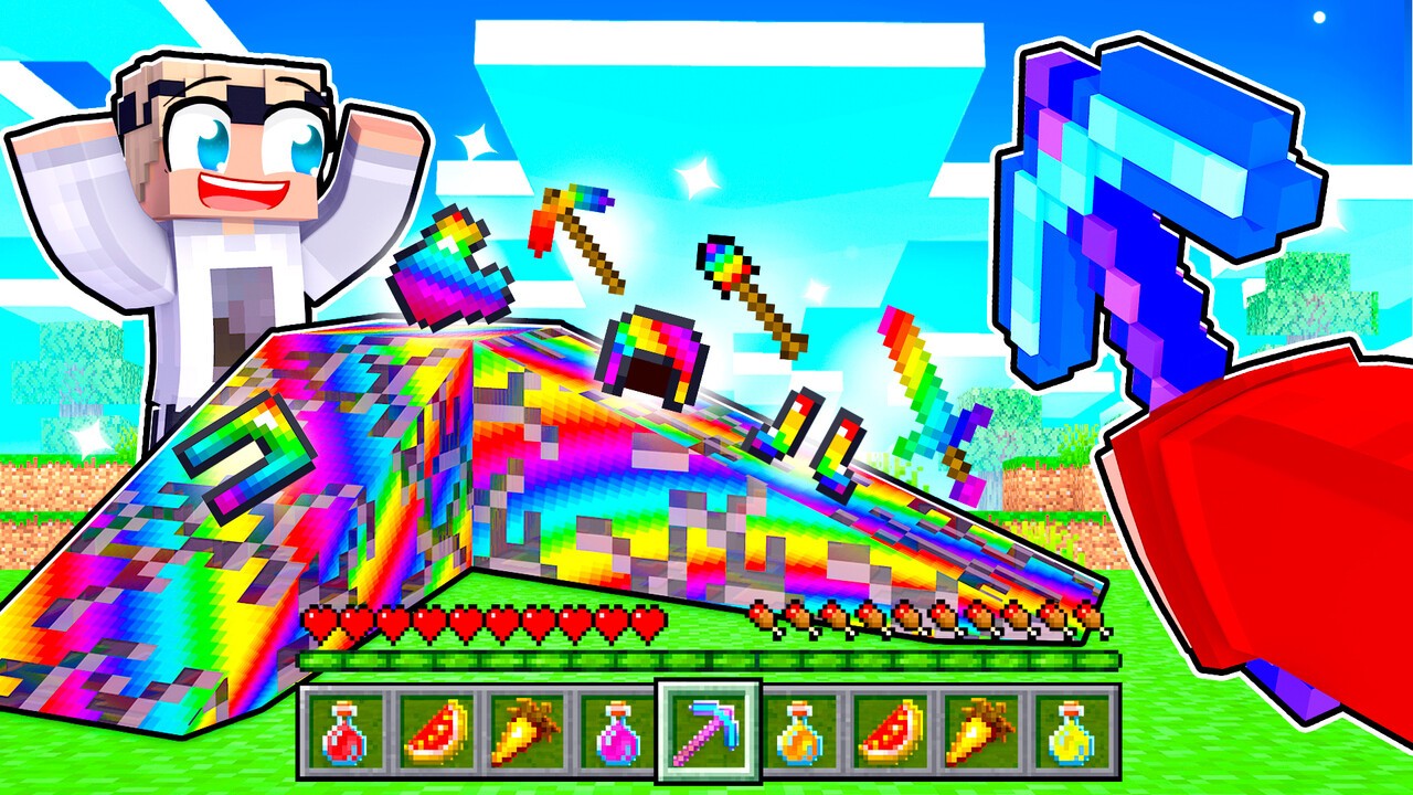 OP HACKER ITEMS SAMMELN in MINECRAFT!
