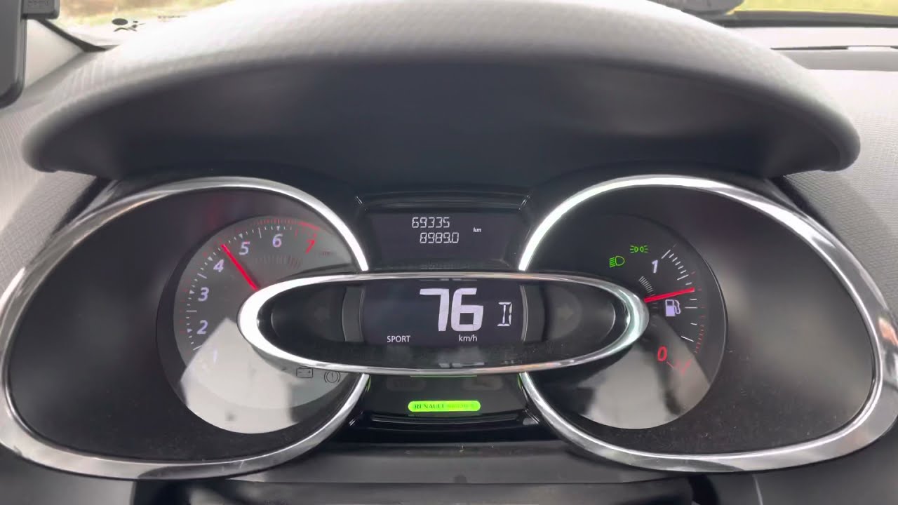 2013 Renault Clio IV 1.2 (120 Hp) GT Automatic 0-100 kmh acceleration test