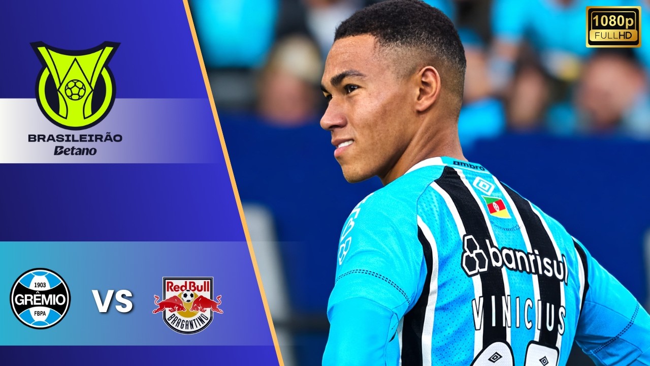 Grêmio vs Red Bull Bragantino | Brasileirão 5ª RODADA | Simulação 4K Ultra HD (60FPS) Gogosz Patch.