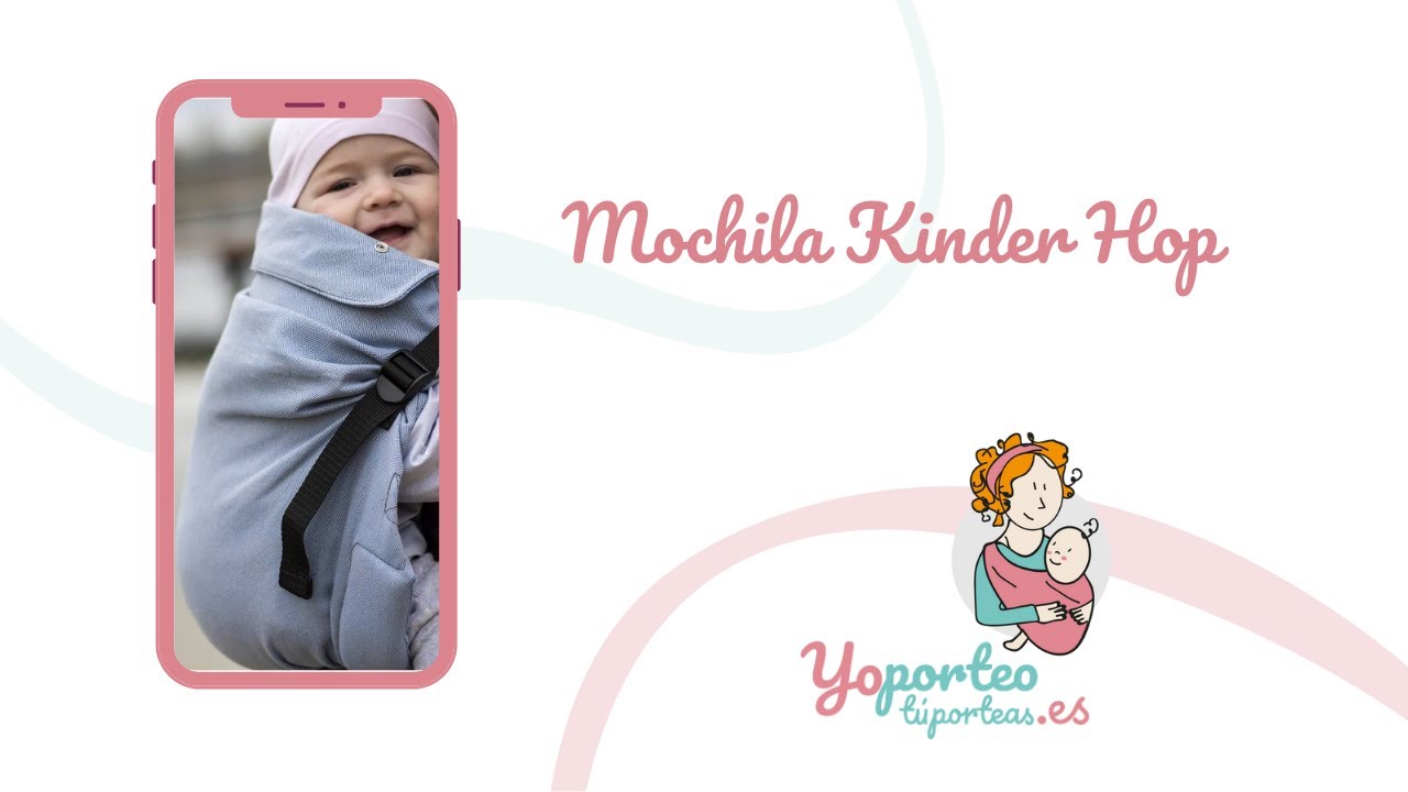 Mochila ergonómica Kinder Hop