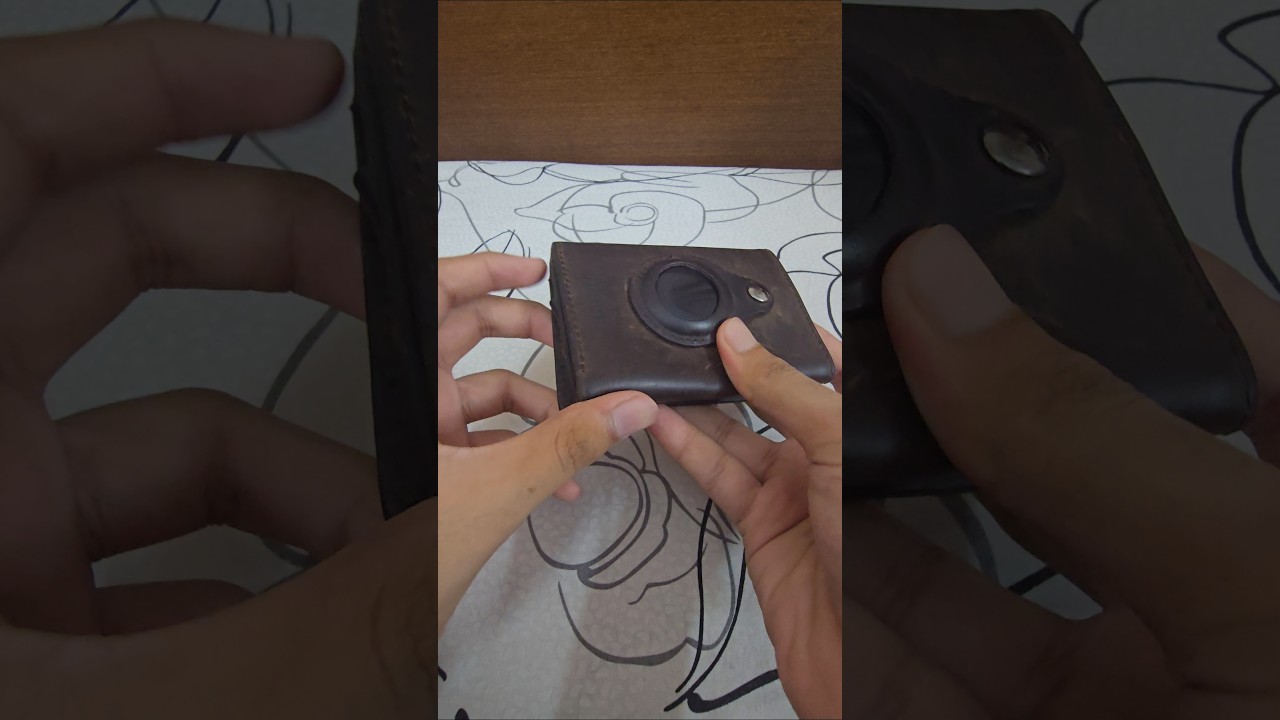 smart wallet with tracker #gamtng #asmrunboxing #shorts #viral