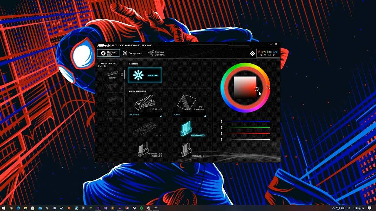 Soluci&oacute;n a problemas con AsRock POLYCHROME SYNC (RGB no responde o LED flasheando) en Steel Legend