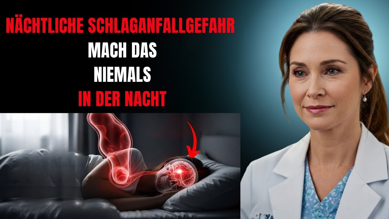 ⚠️WARNUNG: Tu das NIEMALS vor dem Schlafengehen! Diese10Gewohnheiten erhöhen dein Schlaganfallrisiko