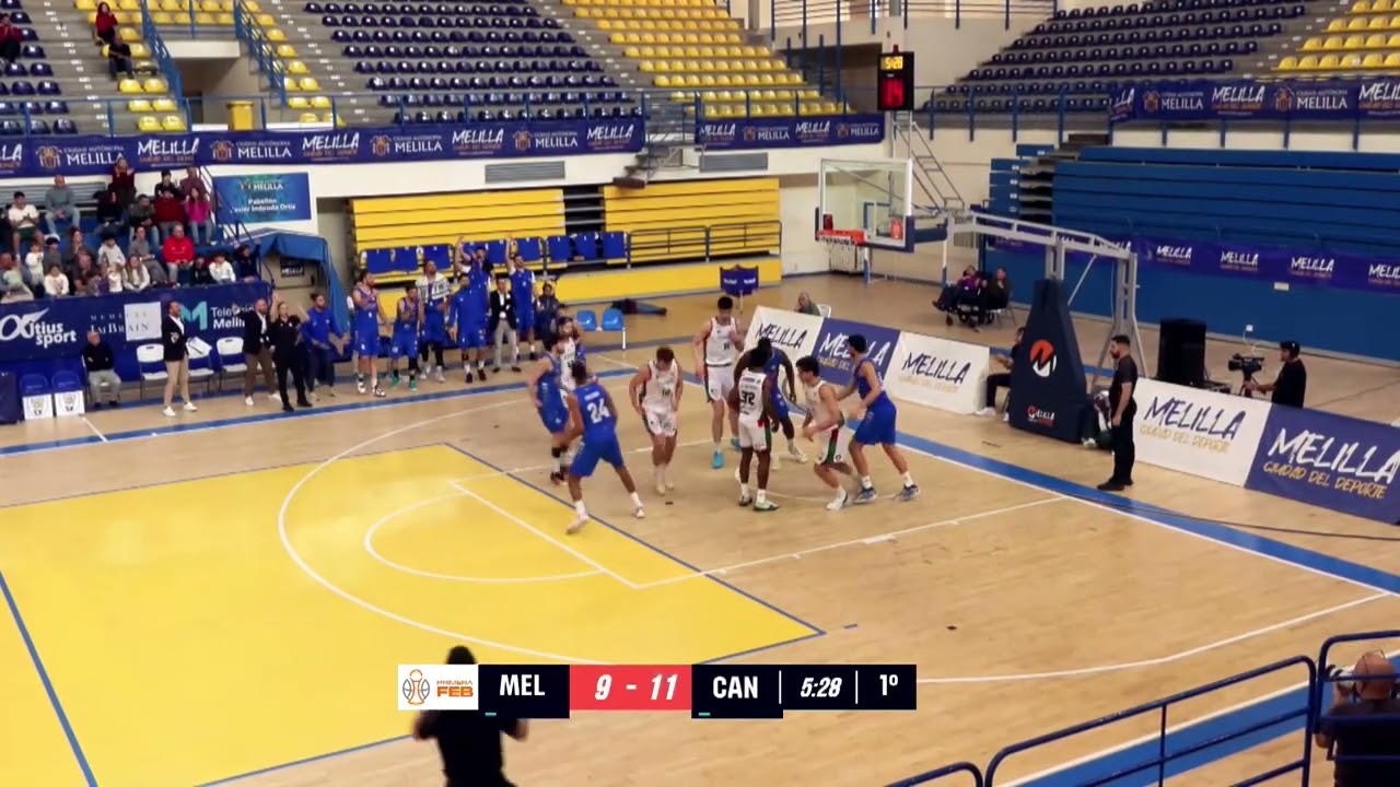PrimeraFEB 25-26 | Jornada 22 | Resumen partido Melilla Ciudad del Deporte vs Grupo Alega Cantabria