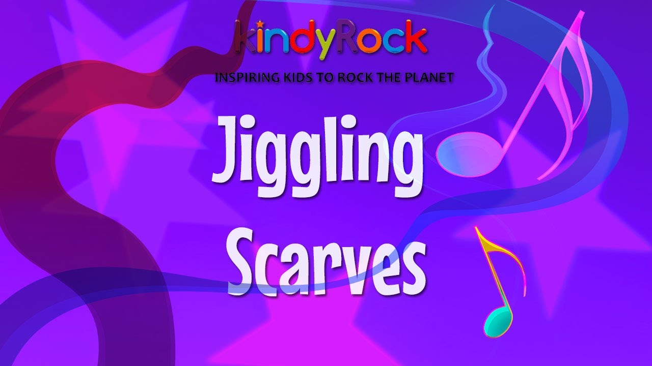 Jiggling Scarves - songs for presechoolers using scarves