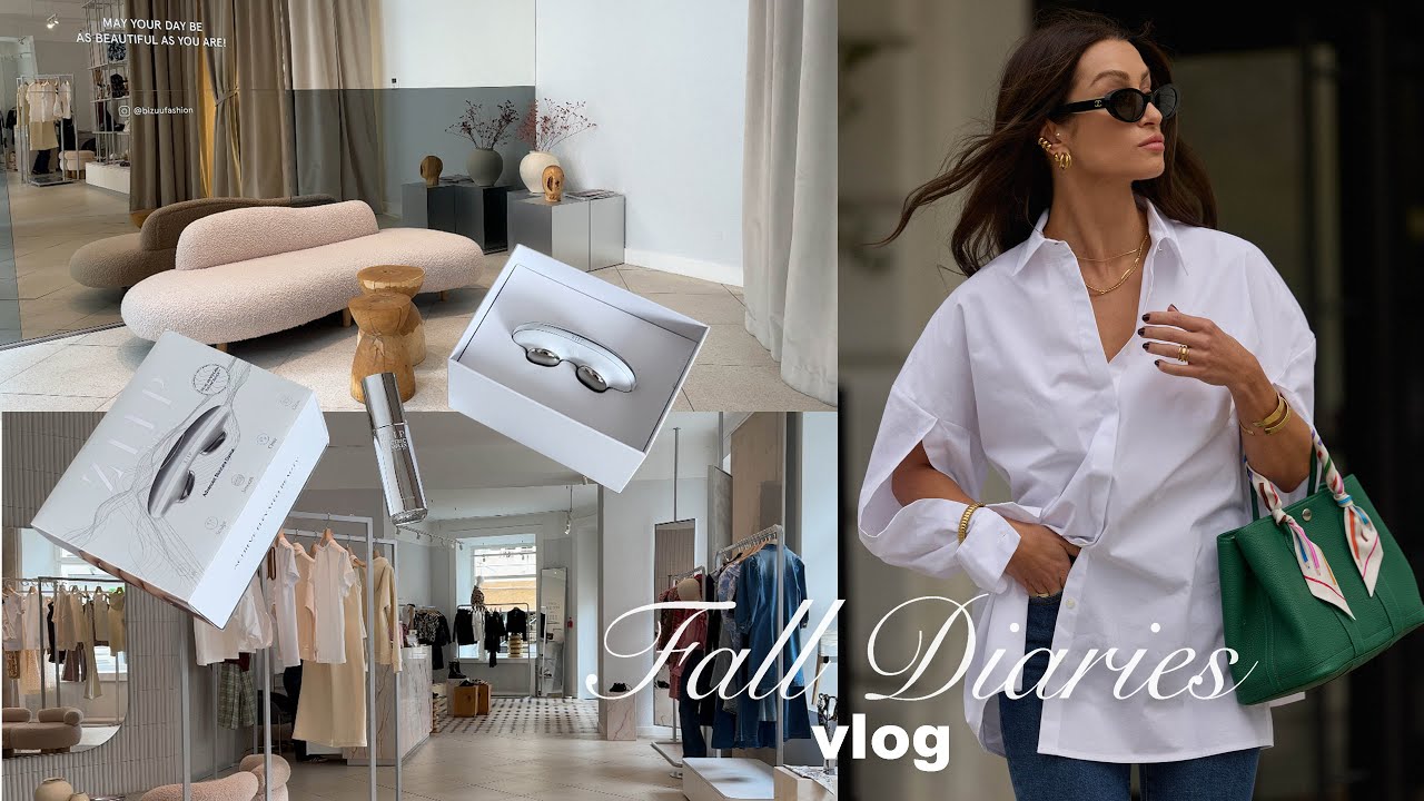 FALL DIARIES 🍂 | Nowa kolekcja JEMIOŁ, jesienne stylizacje, event z marką Clarins, inspiracje 