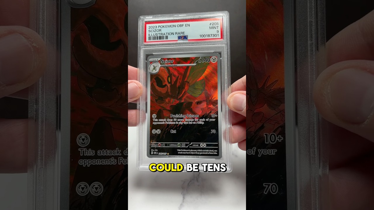 Why Buy PSA 9s 🧐 #pokemoncards #pokemon #pokemoncardcommunity