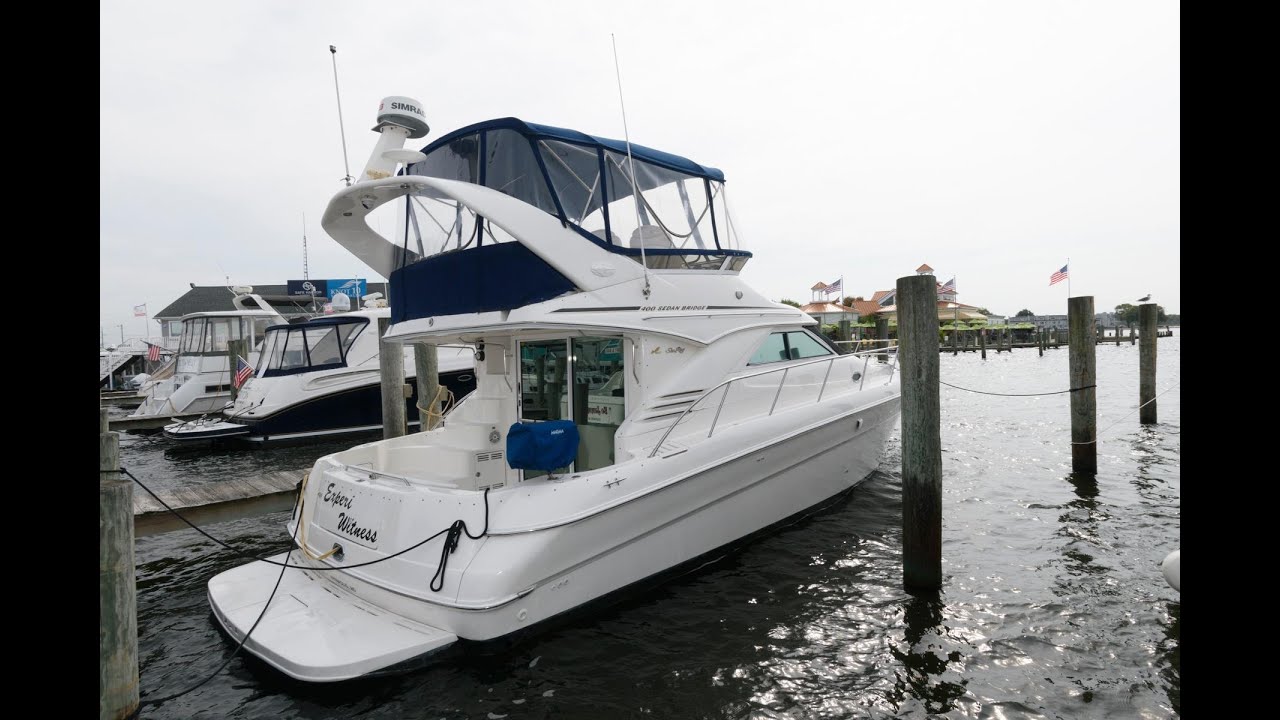 Sea Ray 400 Sedan Bridge 2000 года выпуска (снят с продажи) — Тодд Виттман